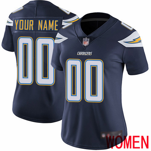 Limited Navy Blue Women Home Jersey NFL Customized Football Los Angeles Chargers Vapor Untouchable->customized nfl jersey->Custom Jersey